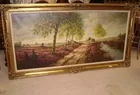 Signed oil painting