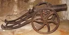 Large Cast Iron Cannon