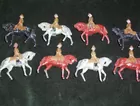 Metal British Mounted Soldiers