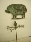 PIG WEATHER VANE
