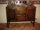 Oak side board