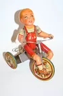 Kiddy cyclist toy by Unique Art * Braun & Helmer