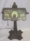Slag Glass Desk Lamp