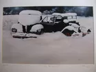 Pokorny signed print 'Old Friends'- Moyer Auction