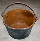 LYN LIECHTY AUCTIONS   Copper Apple Butter Kettle