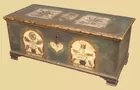 Paint Decorated Dower Chest