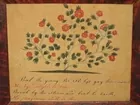 1830's Shaker Spirit Drawing 