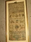 1846 Needlepoint Sampler