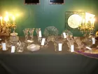 Collection of Cambridge Rose point crystal