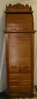 Circa 1900s Walnut Dental Cabinet