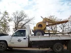 96 CHEVROLET DUMP TRUCK w/ GRASS GRINDER