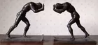 bronze book ends I. Konti 