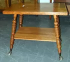 Oak B&C Foot LIbrary Table.