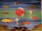 J.C. Litz painting 'Tropical Fish' 