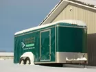 21 ft enclosed trailer