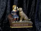 1885  Bank-Speaking Dog 4 Moving Parts