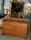 Lyn Liechty Auctions  Dresser w/mirror