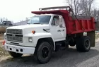 87 Ford Diesel Dump Truck