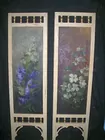Antique oil on canvas panels