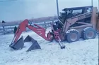 Case Skid Steer w/ back hoe attachment