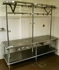 Preparation Table w/Utensil Rack