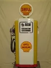 Restored Shell Gas Pump