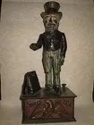 Uncle Sam 1886 Cast Iron Mechanical Bank