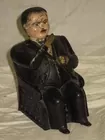 Cast Iron Mechanical Bank in Orig. Pt.