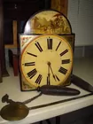 Mid 19th century wall clock