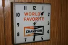 CHAMPION SPARK PLUG CLOCK