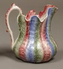Rainbow Spatter Cream Pitcher
