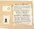 A Group of Rare Items,Silhouette Artist M.A. Honey