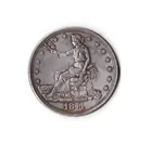 1874 TRADE DOLLAR - CC MARKED 