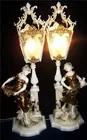 ANTIQUE FIGURAL LAMPS 