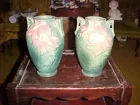 Pair of Roseville vases