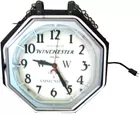 Winchester Store Neon Hanging Clock Circa 1930