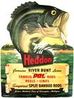 Heddon 1949 Jumping Bass Easel Back Diecut
