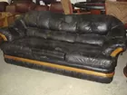 leather sofa