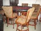 poker table w/chairs
