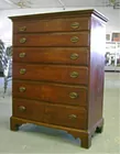 Early 6 Drawer Highboy Chest