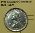 1921 Missouri Centennial Half Dollar
