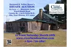 Moyer ESTATE AUCTION, WV Farm with log cabin
