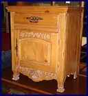 Country French style nightstand