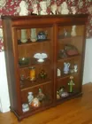 2 Door Oak Bookcase