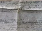 Maryland Deed s- 1746 and 1770, detail