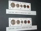 U.S. Silver Proof. Sets-1952, 1953