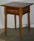 Tiger Maple turned splay leg stand