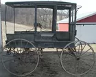 2 seat spring buggy with top