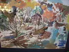 Watercolor by Jack Lewis, Delaware