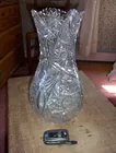 Elegant Period Cut Glass Vase
